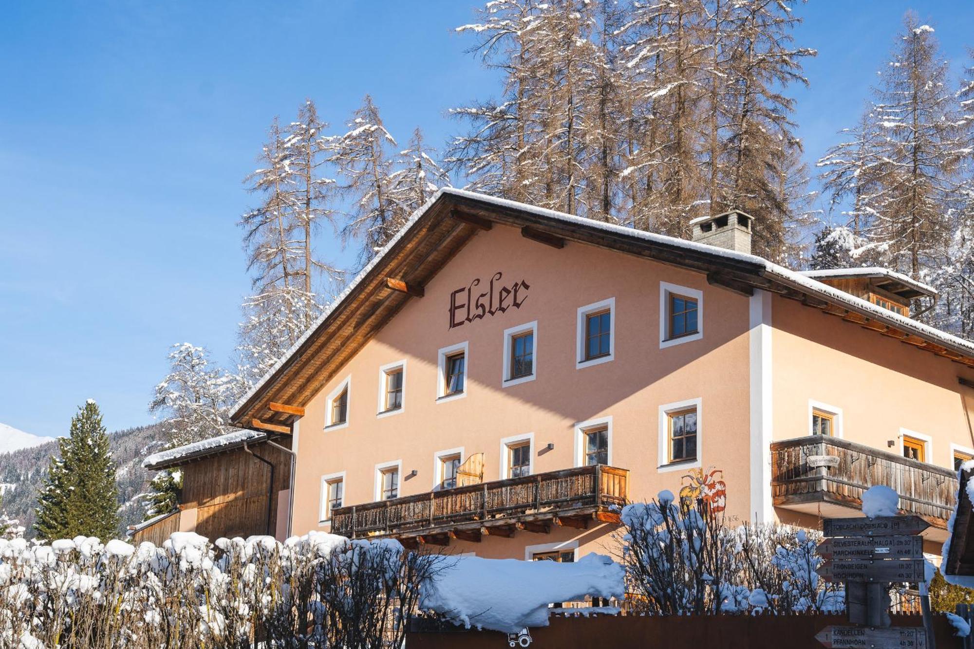 Apartmán Elslerhof Toblach Exteriér fotografie